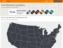 Tablet Screenshot of findelectricalcontractors.com